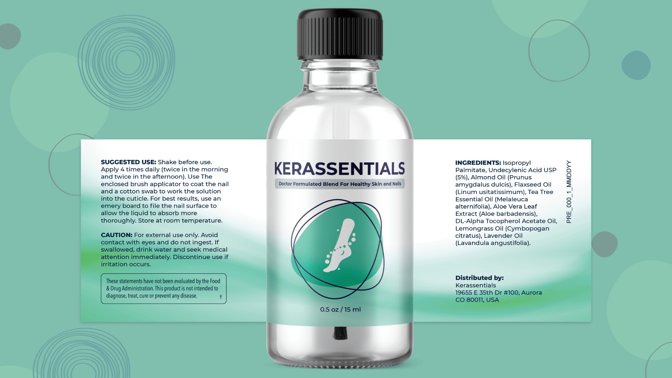 Kerassentials Supplement Facts